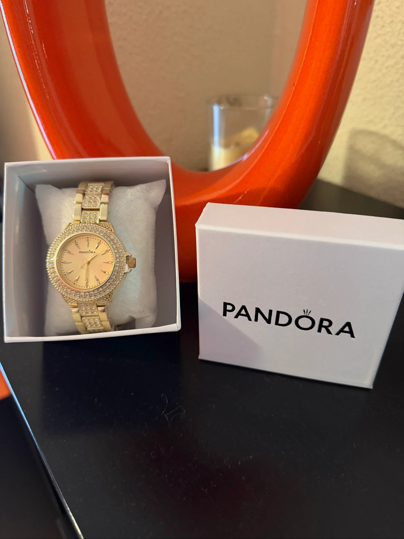 Relógio Novo Pandora com caixa
